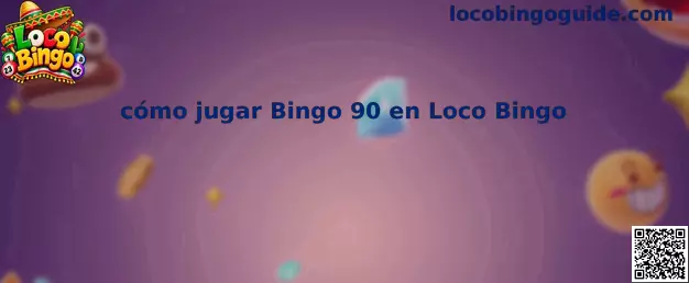 Explicación de cómo jugar Bingo 90 en Loco Bingo