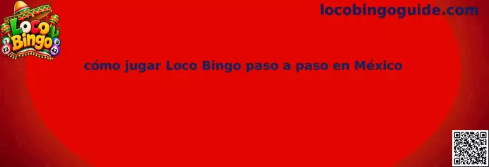 Imagen ilustrativa de una guía para jugar Loco Bingo paso a paso en México