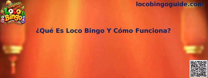 Guía visual sobre qué es Loco Bingo y cómo funciona